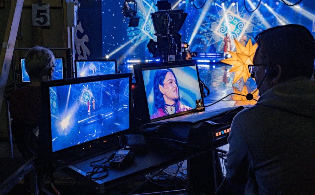 Зйомки концерту. Фото: Ольга Йовенко